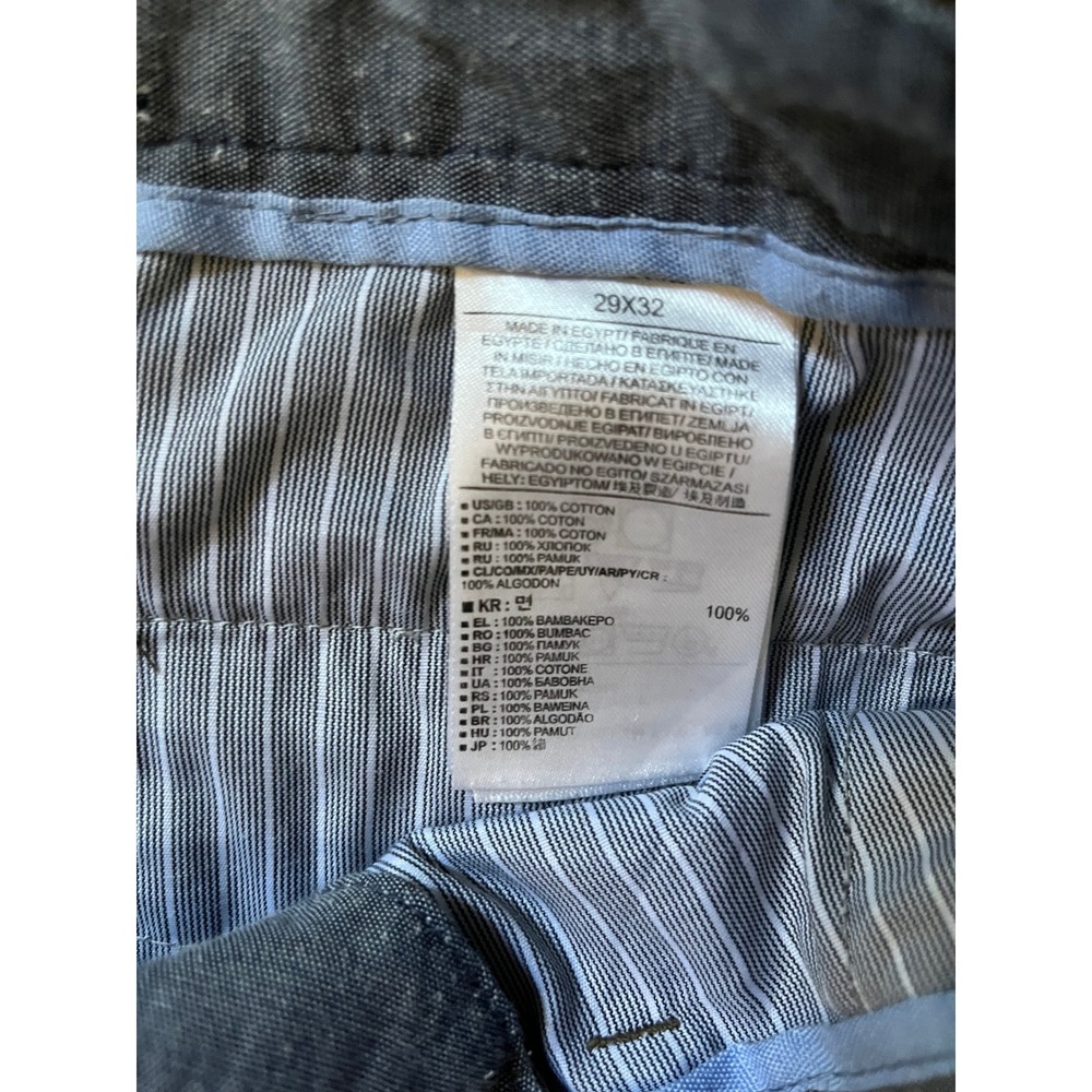 Banana Republic Pants Men's 29x32 Brown Chino Aiden Slim Fit Straight Leg - Picture 4 of 9